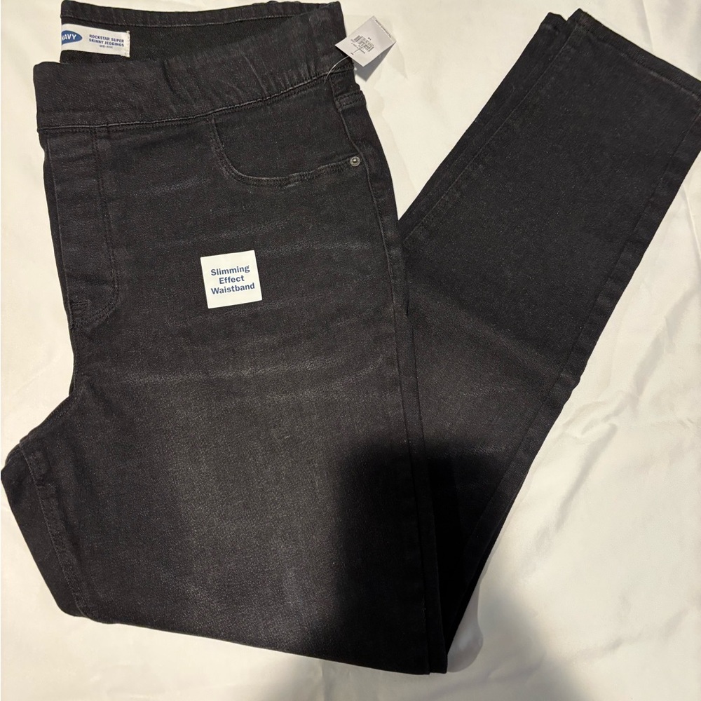 Old Navy Black Slimming Effect Jeggings